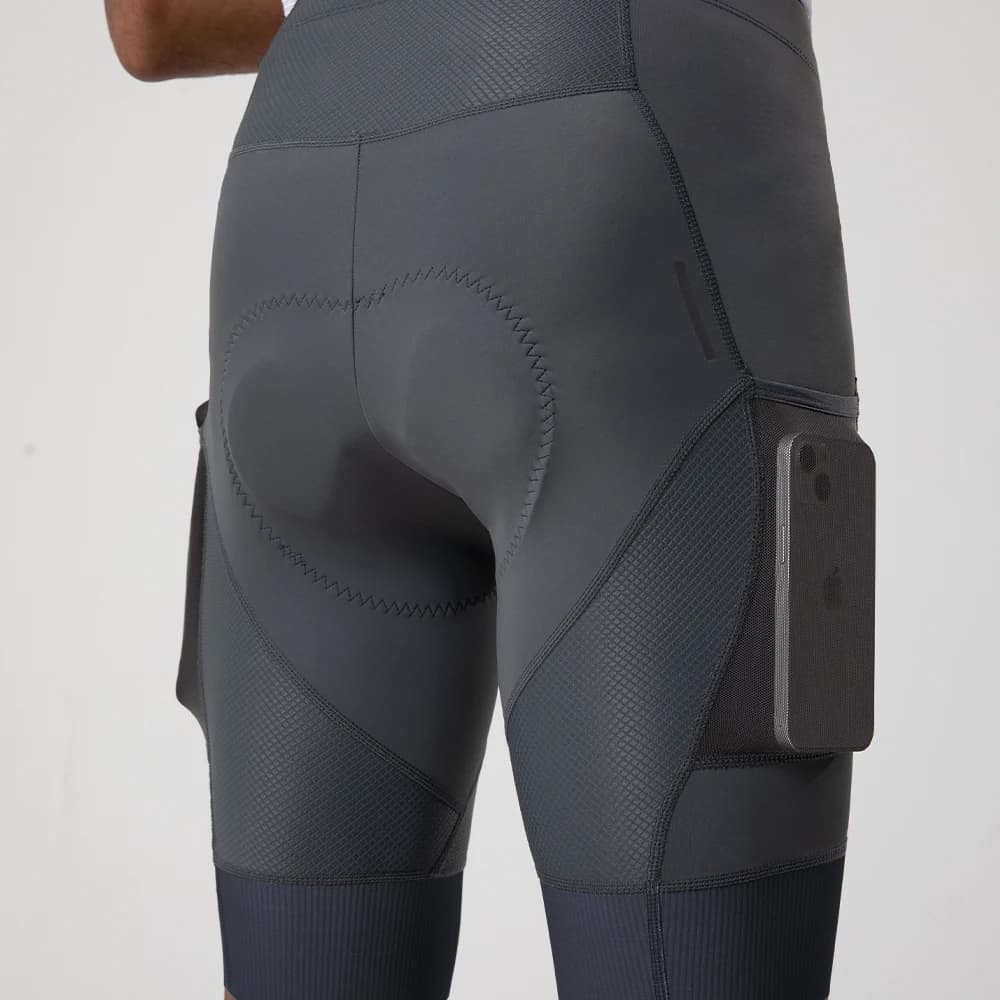 YKYWBIKE Short de cyclisme pour homme Coussin rembourré Antichoc VTT Route Vélo Collants courts Pant