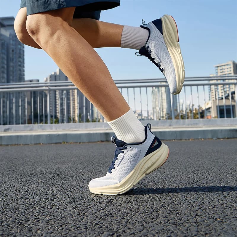 361 degrés hommes chaussures de course printemps nouvelle maille doux fond épais rebond décontracté 