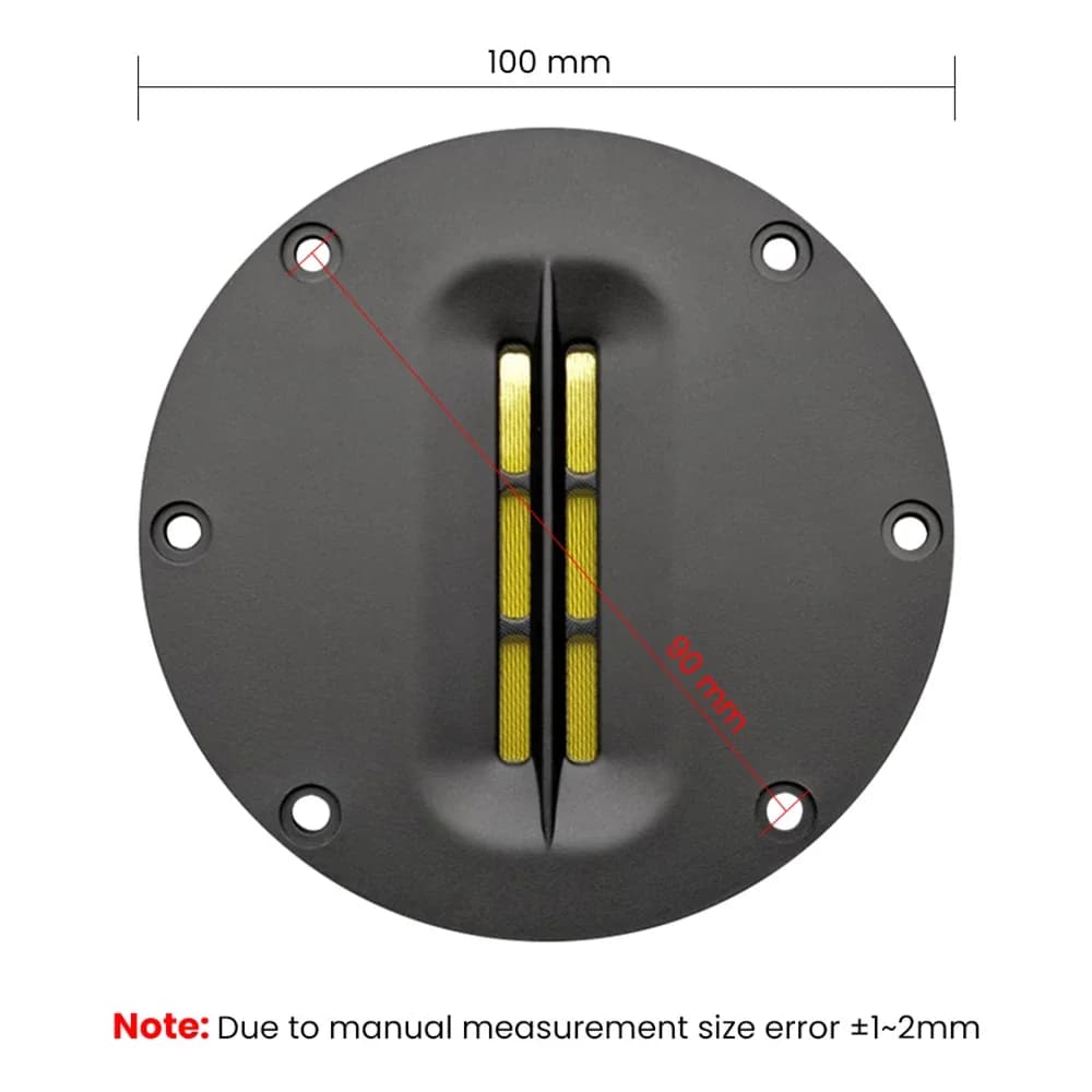 Tweeter à ruban HiFi 8ohm, 2 pièces, Super haut-parleur, unité de pilote AVT, Kapton néodyme planair