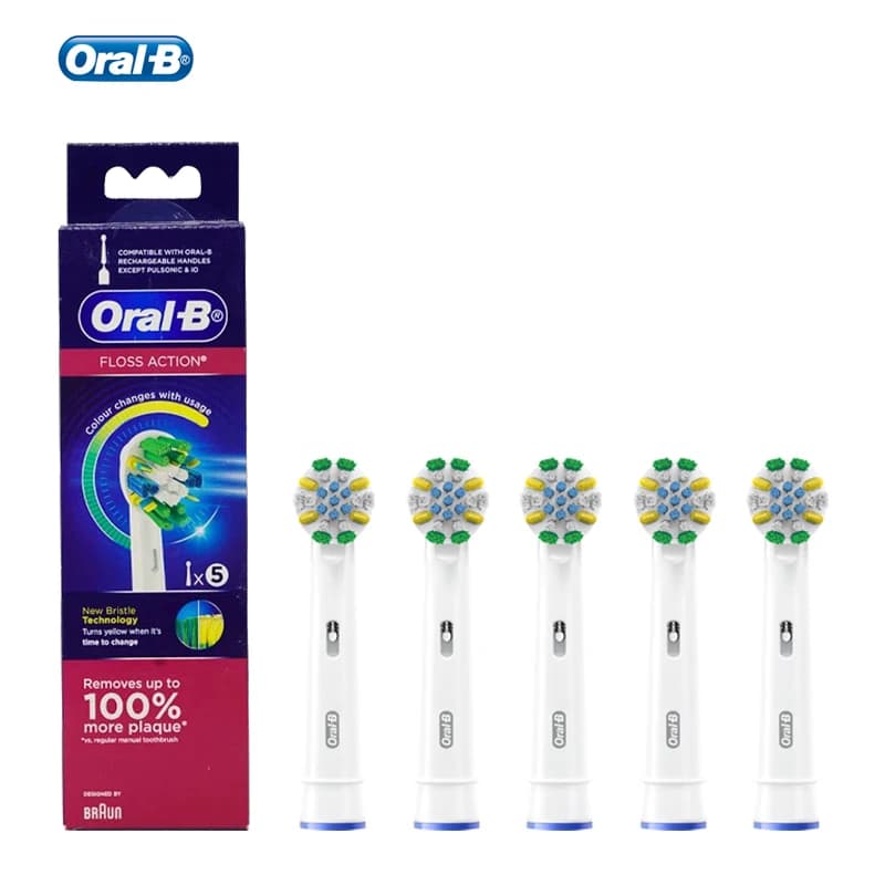 Oral-B Floss Action Remplacement Tête de brosse à dents électrique Recharge pour brosses à dents éle