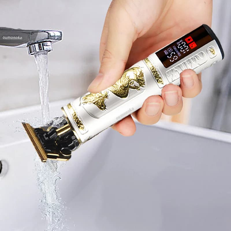 Nouveau rasoir électrique professionnel pour hommes, tondeuse à barbe, barbier, Machine à raser T9, 