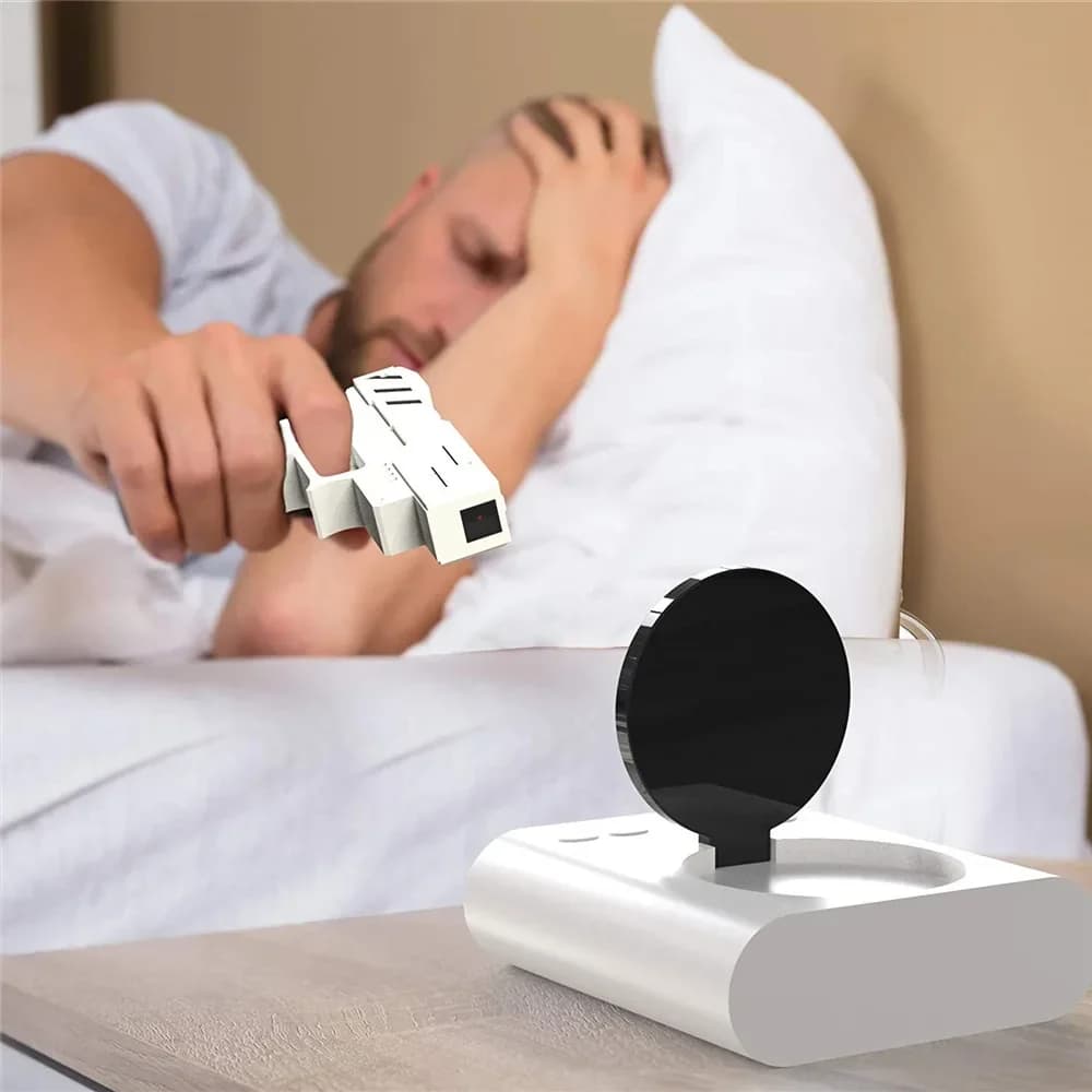 Réveil Créatif pour Paresseux, Jouet de Tir à la Cible, Décoration de Salon, Chambre à Coucher