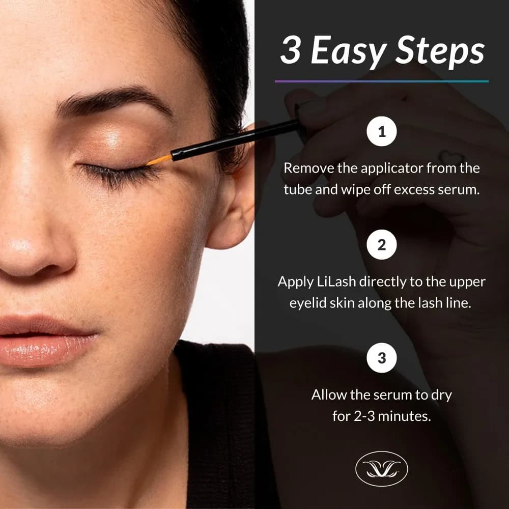 Sérum pour cils purifié LiLash Original pour cultiver des cils plus longs et plus complets rehausseu