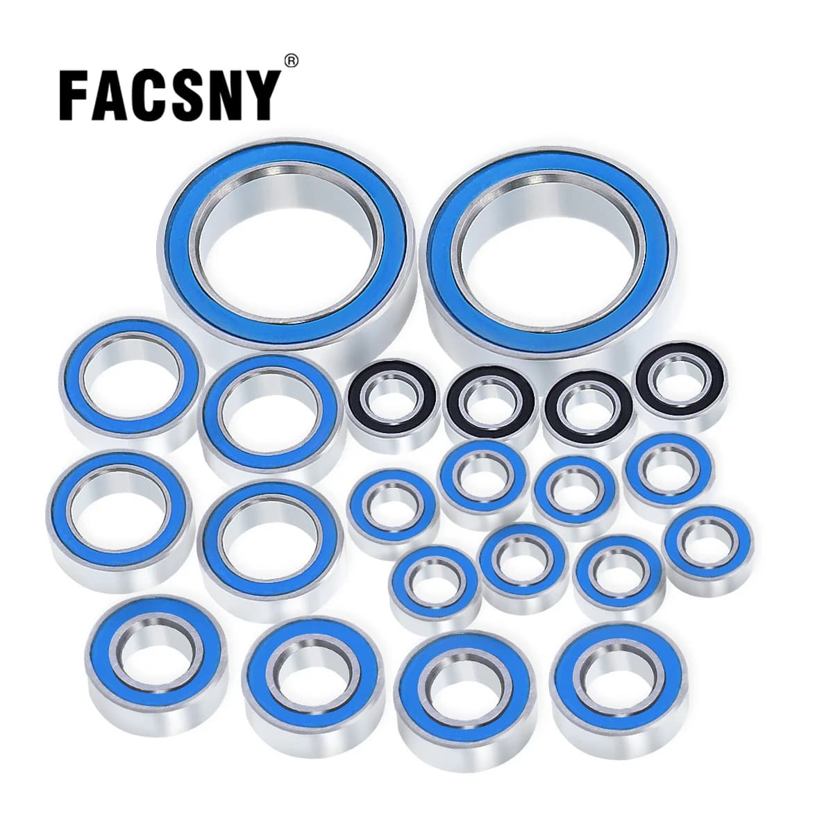 Kit de roulements d'essieu scellés pour moyeu de roue, 22 pièces, pour TRX4M Bronco Defender 1/18, p