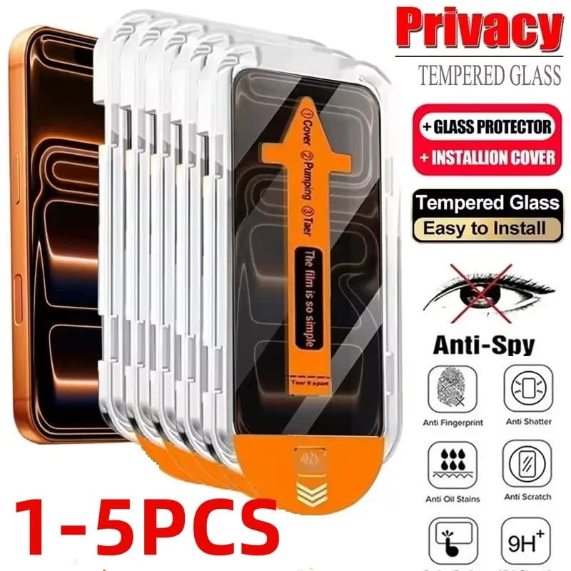 Protecteur d'écran, Installation sans poussière, pour IPhone 17 16 15 14 11 12 13 Pro Max 16Plus XR 