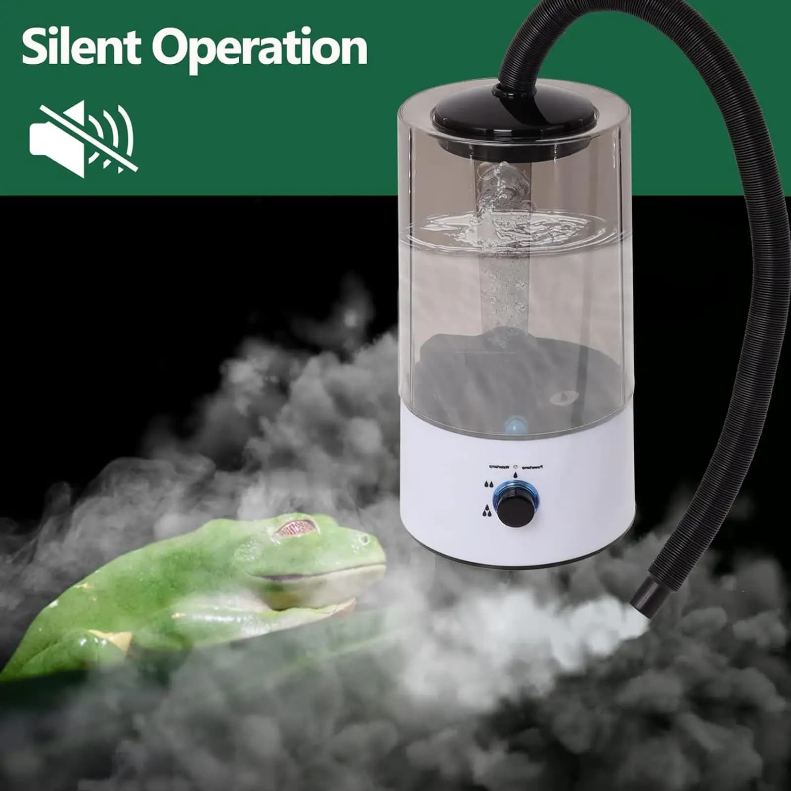 Humidificateur pour reptiles 4L, brumisateur de Terrarium, arrêt automatique, empêche la course à se