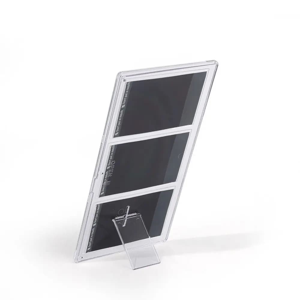 Porte-photo vertical transparent pour Fujifilm Instax mini, cadre photo, film instantané, table phot