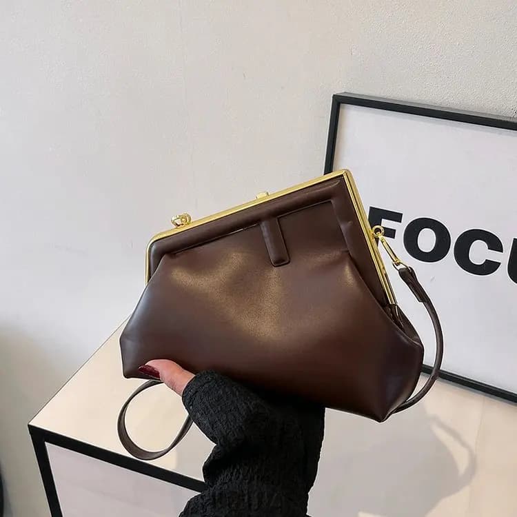 Nouveau Sac Fourre-tout Grande Capacité pour Femme 2026 – Texture Haut de Gamme, Sac à Bandoulière T