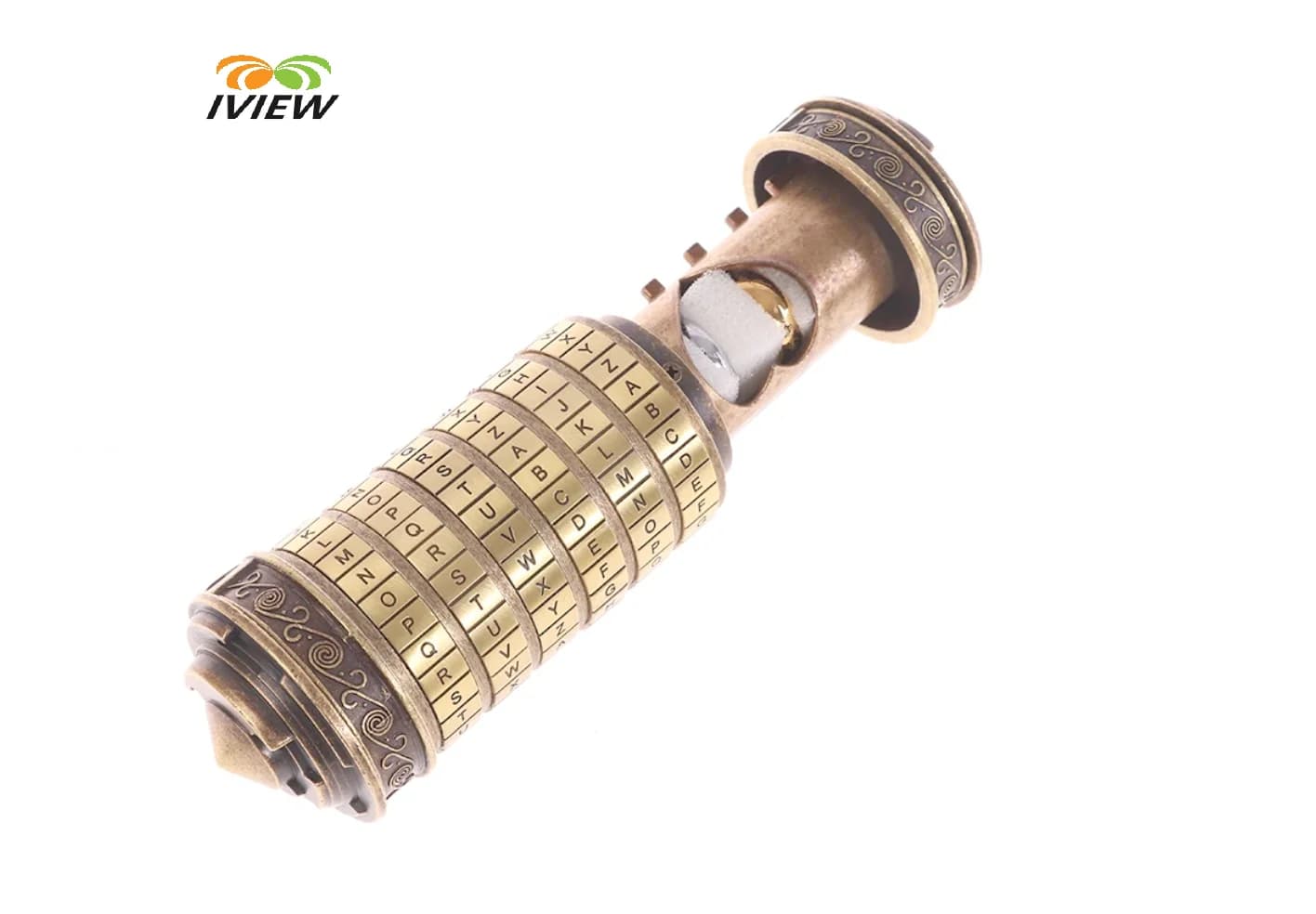 Leonardo Da Vinci Code serrure jouets métal Cryptex serrures pour cadeaux de mariage cadeaux de sain