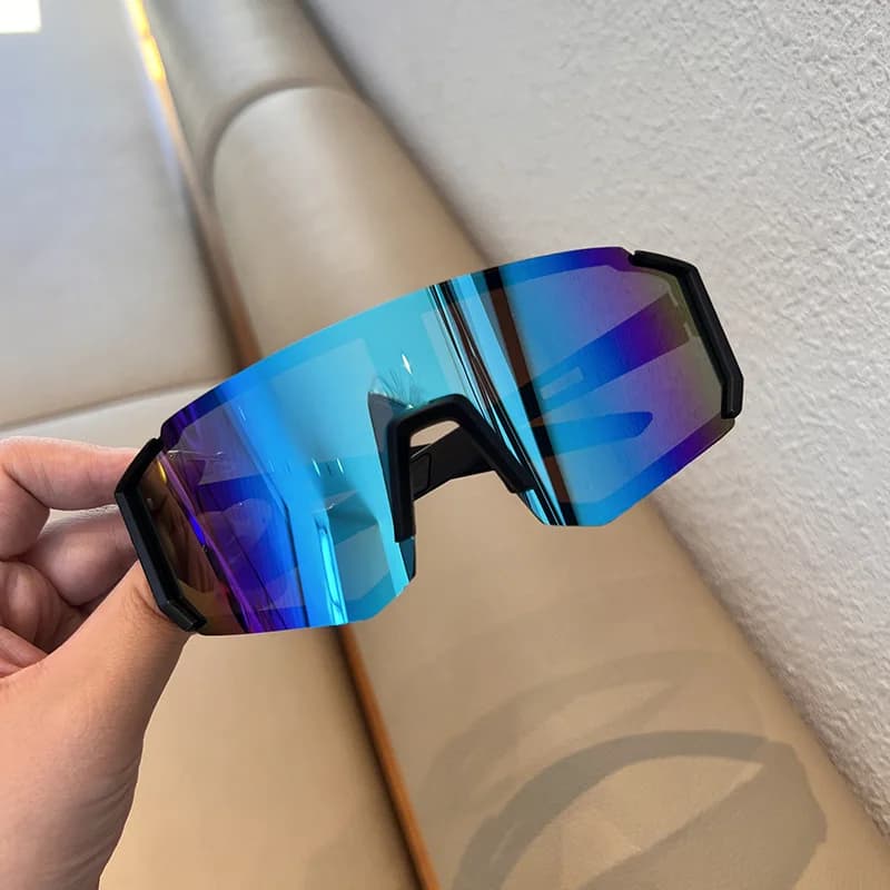 1/2 pièces lunettes de soleil de cyclisme femmes UV400 Anti-sable protecteur des yeux lunettes de so