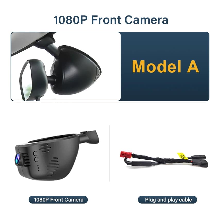 Caméra de tableau de bord 4K Plug and Play pour MINI Cooper/Clubman/Countryman 2014 – 2023 modèles F