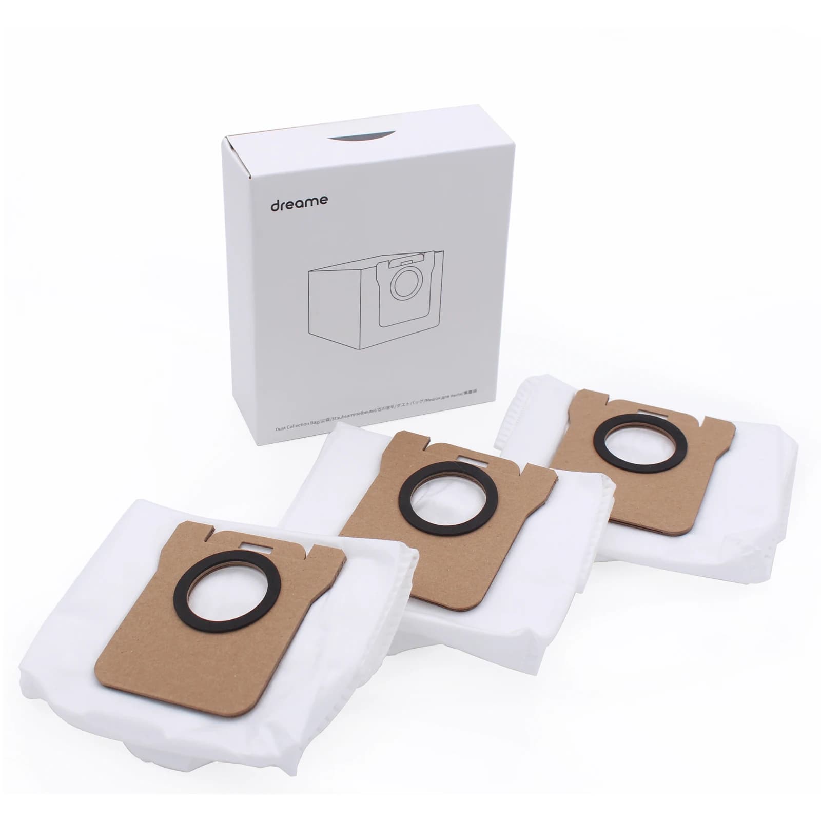 Accessoires Dreame L10s Ultra originaux, brosse à rouleau, filtre, sac à poussière, chiffon de vadro
