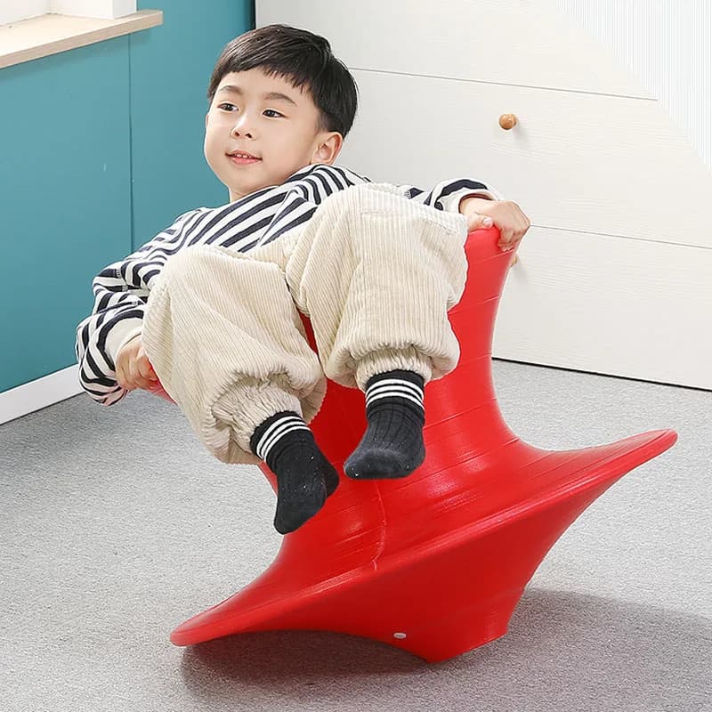 Chaise gyroscopique rotative pour enfants, mobilier de salon, entraînement sensoriel, équilibre, cen