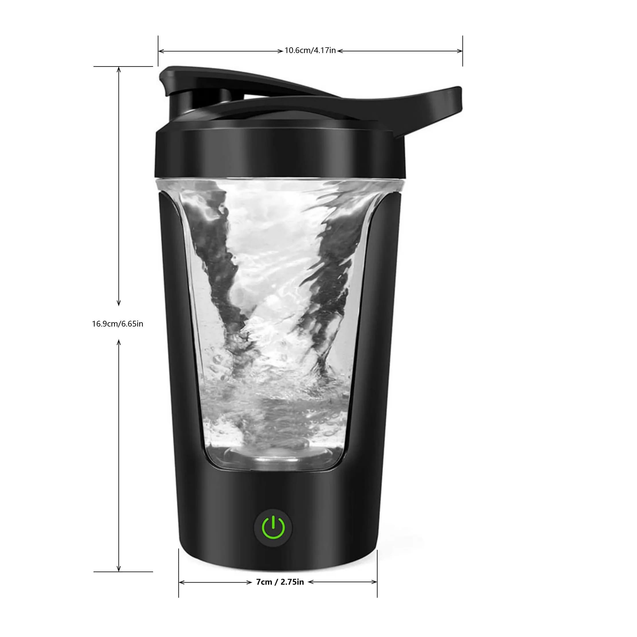 Tasse de mélange électrique Portable de 350ml, Shaker de poudre de protéines, mélangeur de bouteille