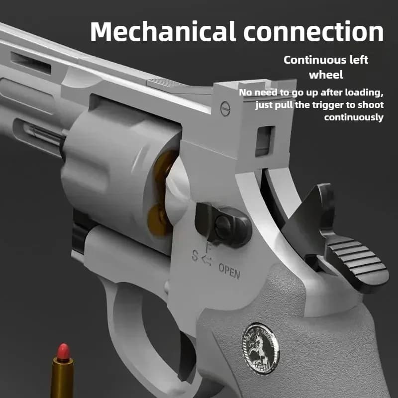 Magnum Zp-5 357 longue alliage Revolver balle molle peut être disparu pistolet garçon Simulation jou