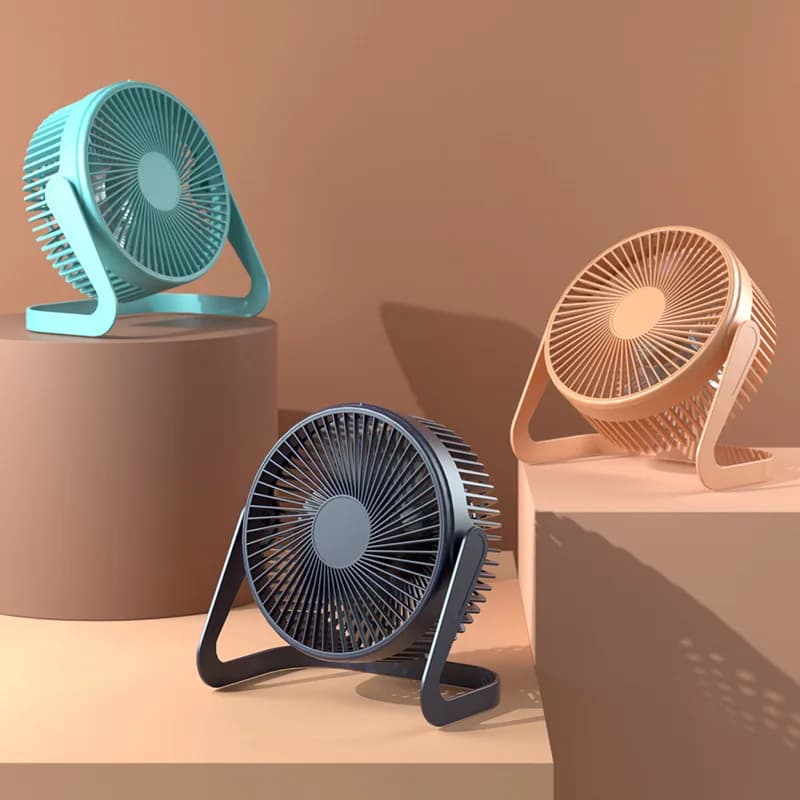 Nouveau 5 pouces USB ventilateur de bureau rotatif Mini ventilateur électrique Portable réglable été