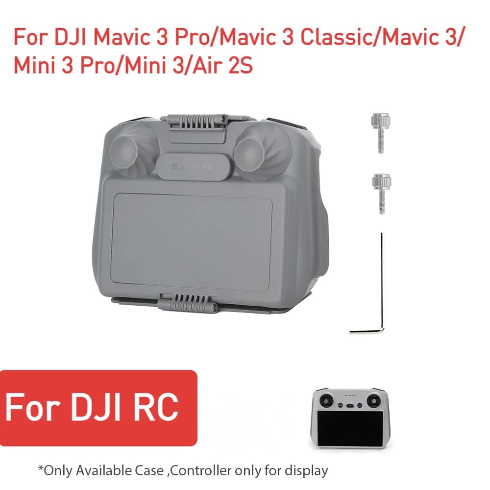 Coque de protection d'écran pour télécommande DJI RC 2/RC, étui de Protection en Silicone pare-solei