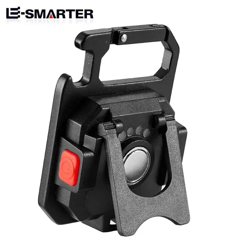 Mini lampe de poche LED portable, porte-clés, lampe multi-source de lumière aste, ouvre-bouteille ma