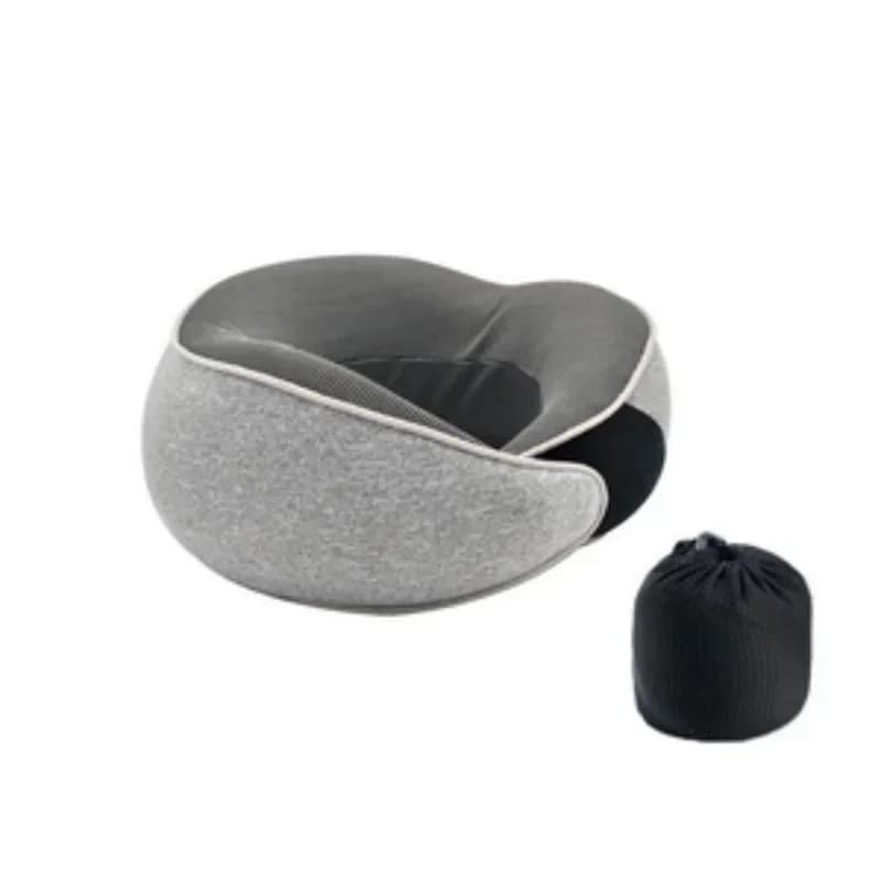 Oreiller de voyage portable en forme de U, oreiller de cou durable, coussin de cou de voyage, plan a
