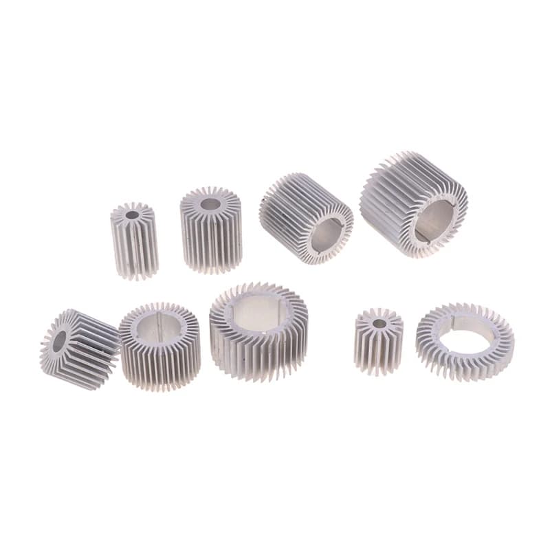 Dissipateur thermique LED haute puissance en aluminium, 20mm 27.5mm 32mm 40mm 1W 3W
