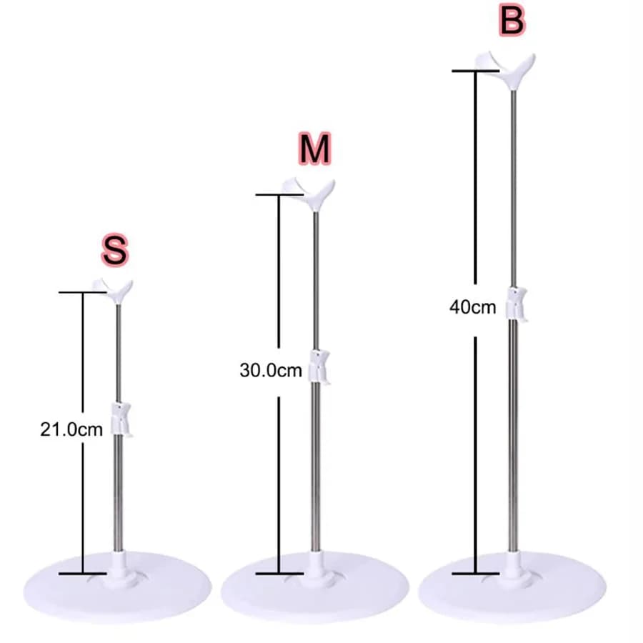 Support pour poupées bjd 1/6 1/4 1/3 1/8, 20 30cm 45 60 cm, cadre de Support pour affichage, Support