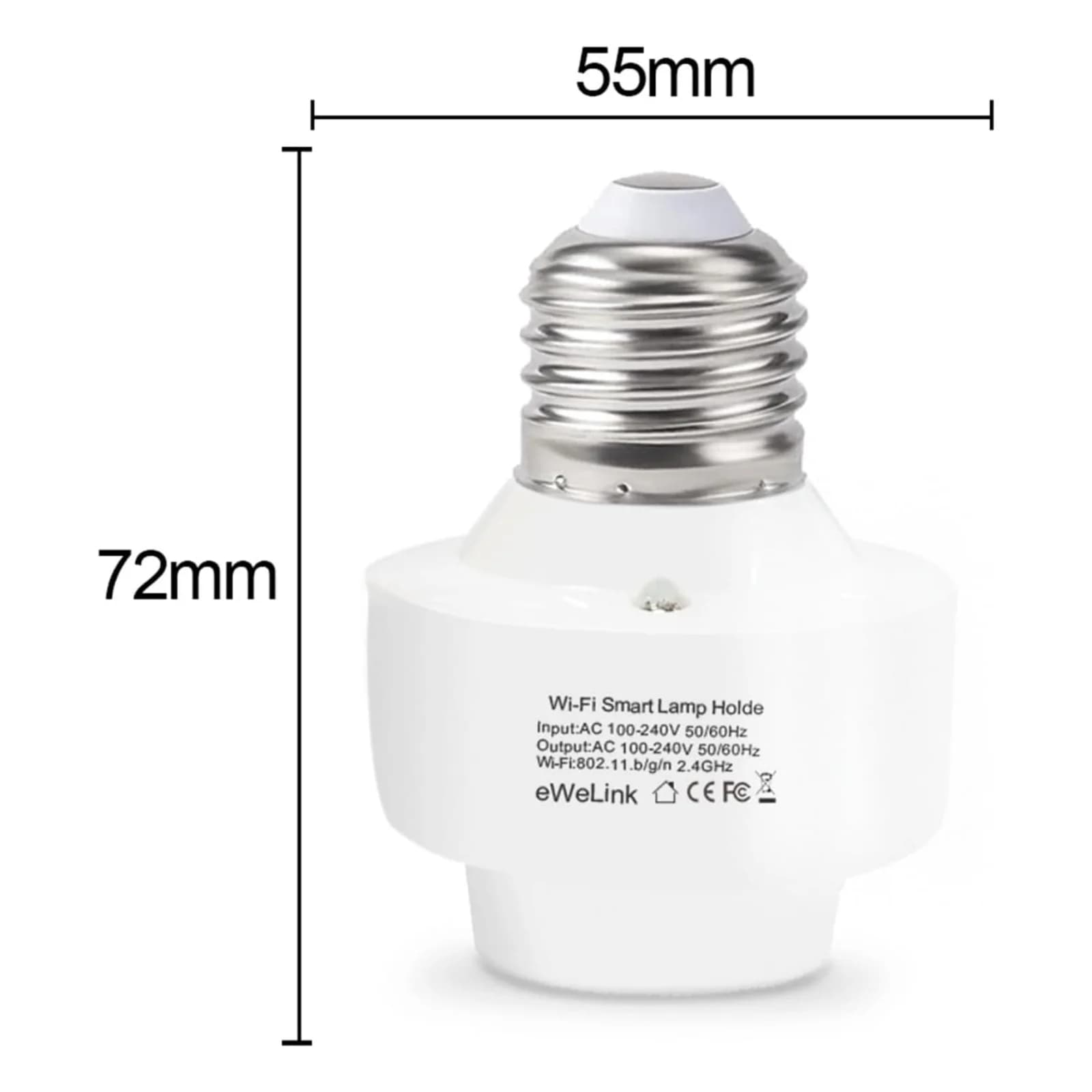 Tuya – prise d'ampoule intelligente WiFi E26 E27, contrôle de la vie, minuterie, interrupteur, appar