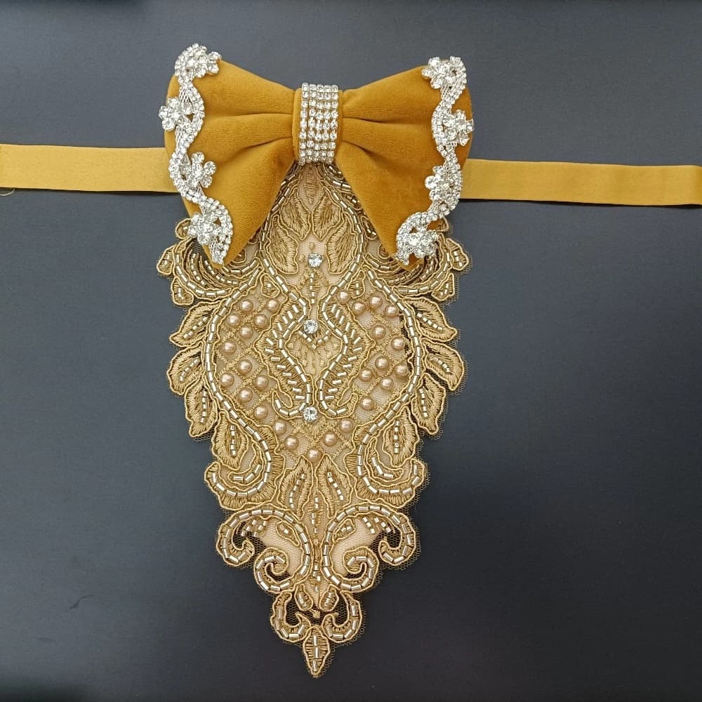 Cravate pour hommes, Design Original, bijoux faits à la main, haut de gamme, costume de Banquet d'af