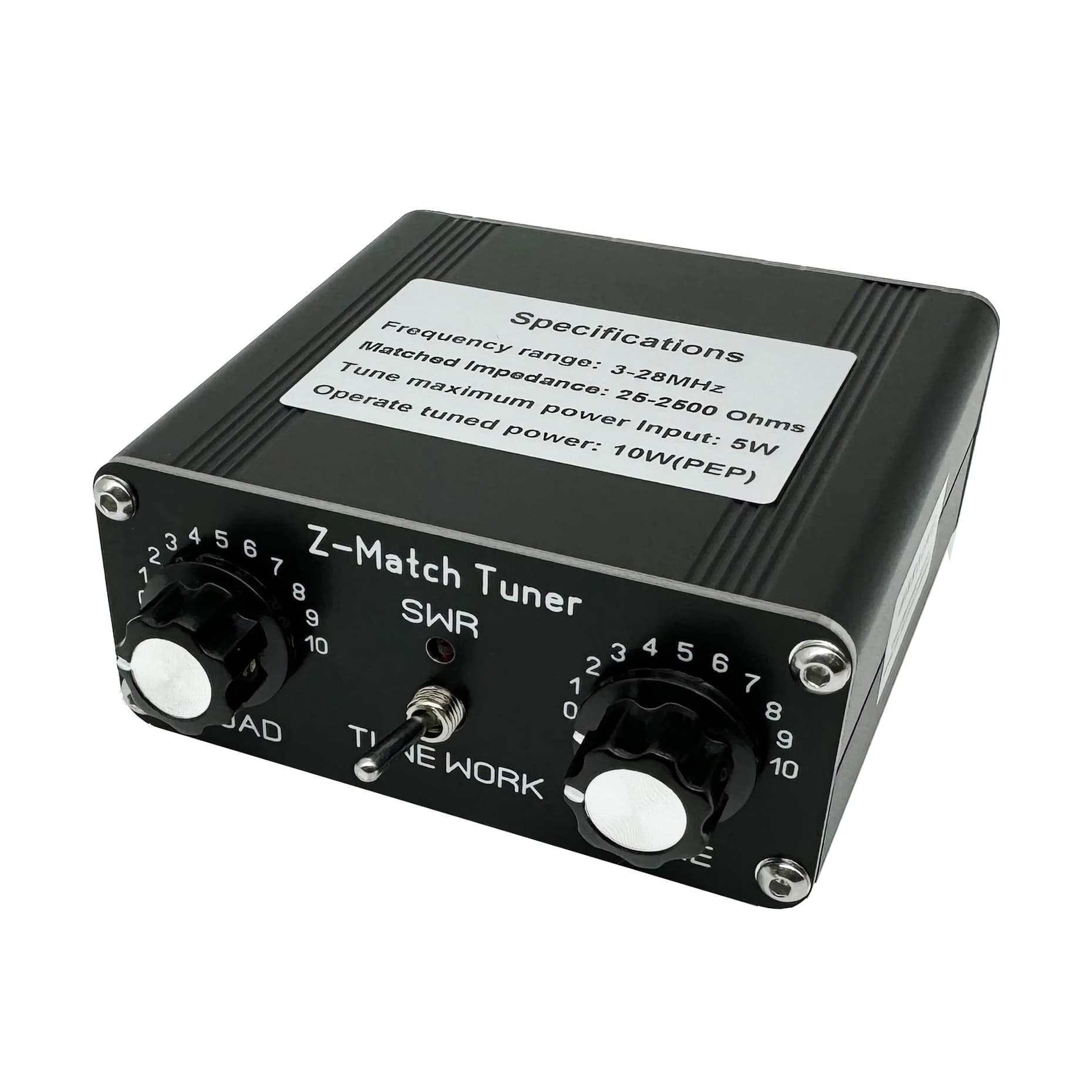 2025NEW QRP Z-match Sintoniseur d'antenne manuel 3-28 MHz
