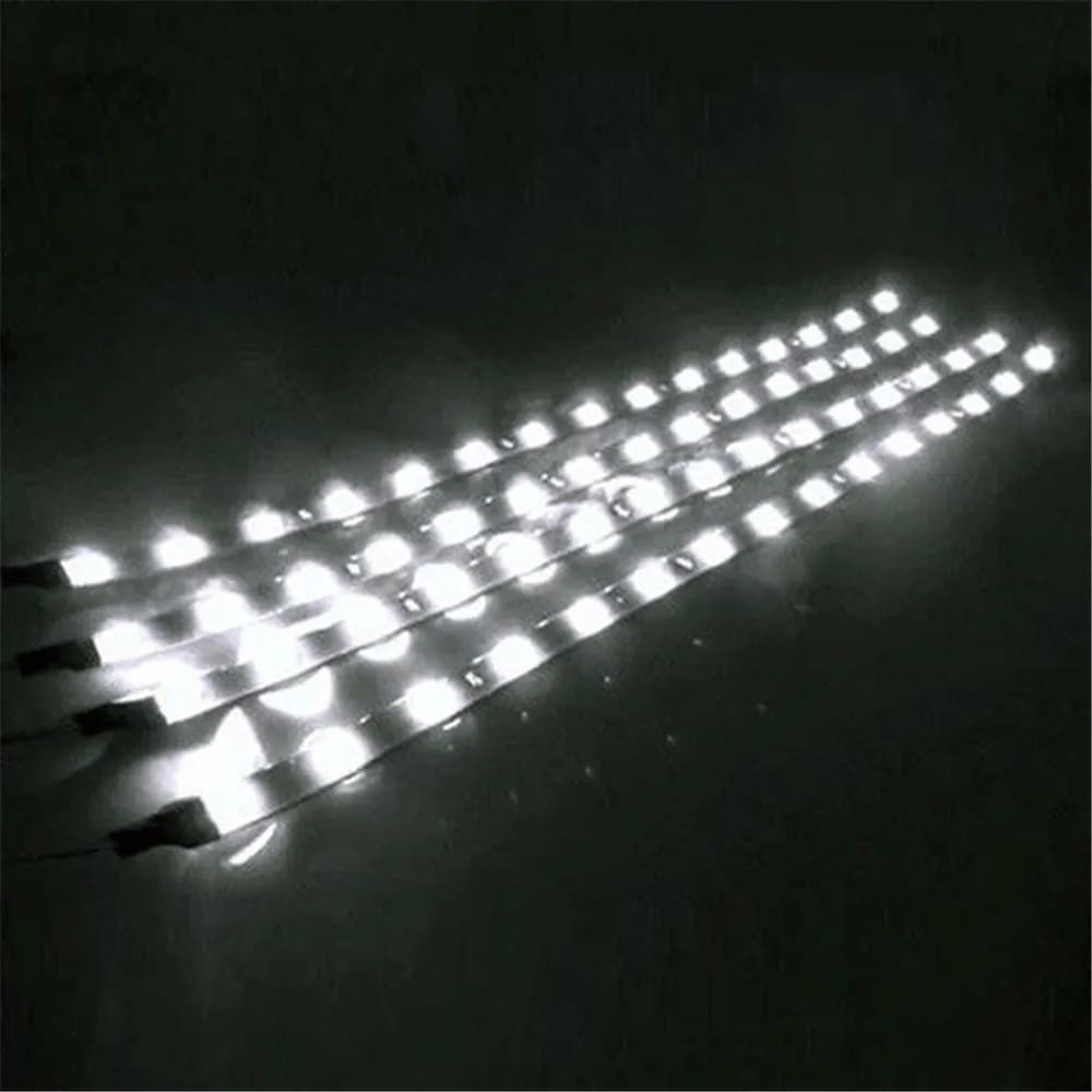 Bande LED pour voiture, lumière ambiante décorative, 30CM, 15 SMD, étanche, lumière d'ambiance Flexi