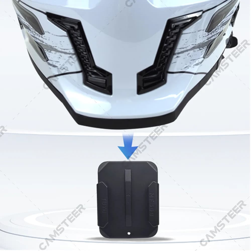 Support de menton en aluminium personnalisé pour casque ILM MF509, pour GoPro Hero 13 12 11 10 insta
