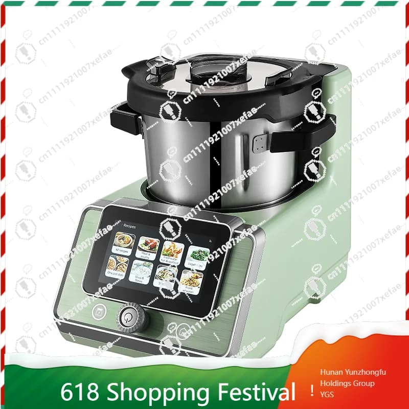 Robot de cuisine tout-en-un de style Thermomix, robot culinaire électrique à cuisson thermique avec 