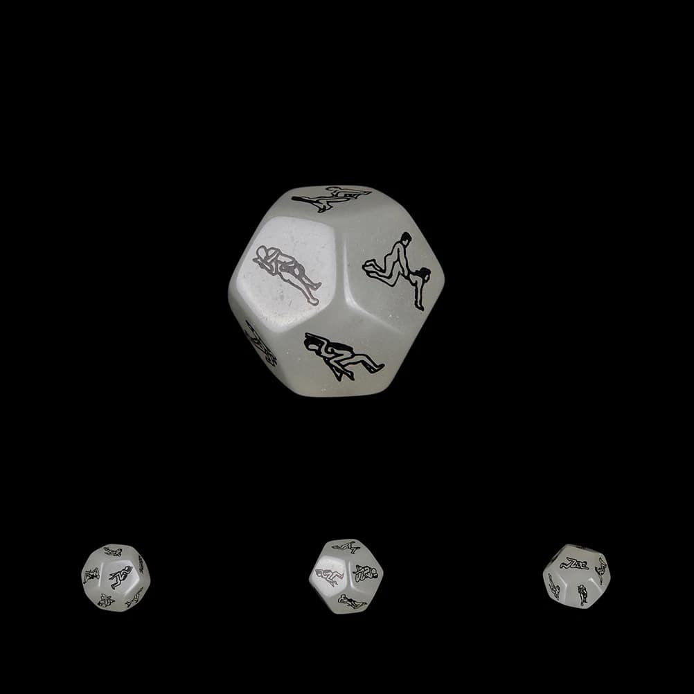 Sexe adulte dans le noir jeu de dés amour humour jeu Romance érotique Craps jouet,