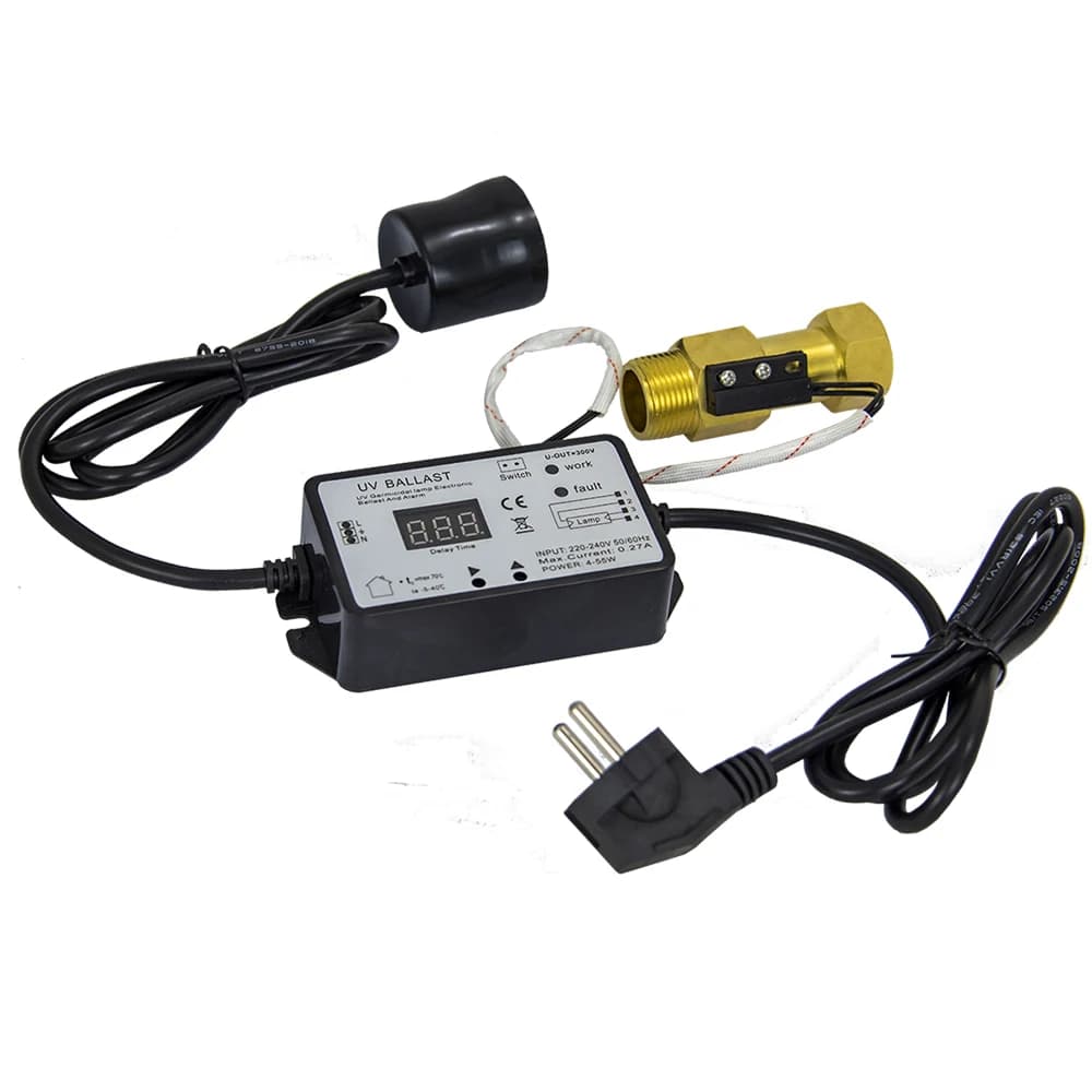 Ballast de capteur de débit Coronwater 25W pour lampe UV de filtre à eau - Pièce essentielle pour le