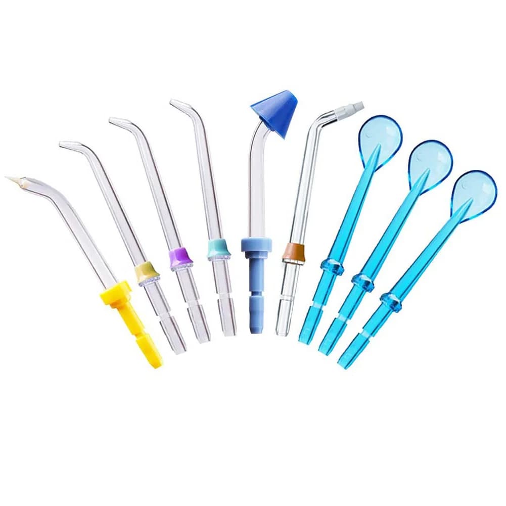 9 pièces/ensemble embouts de remplacement pour Waterpik embouts de Jet de fil dentaire pour irrigate