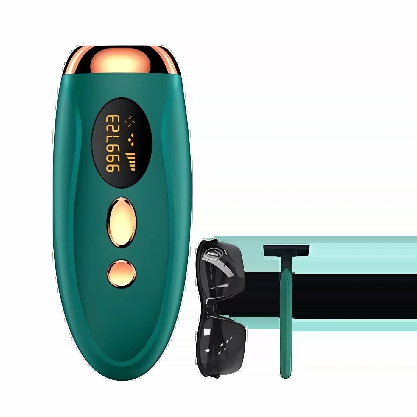 Épilateur laser IPL HOMEFISH pour femmes, corps, bikini, visage, 990 000 flashs, épilation permanent