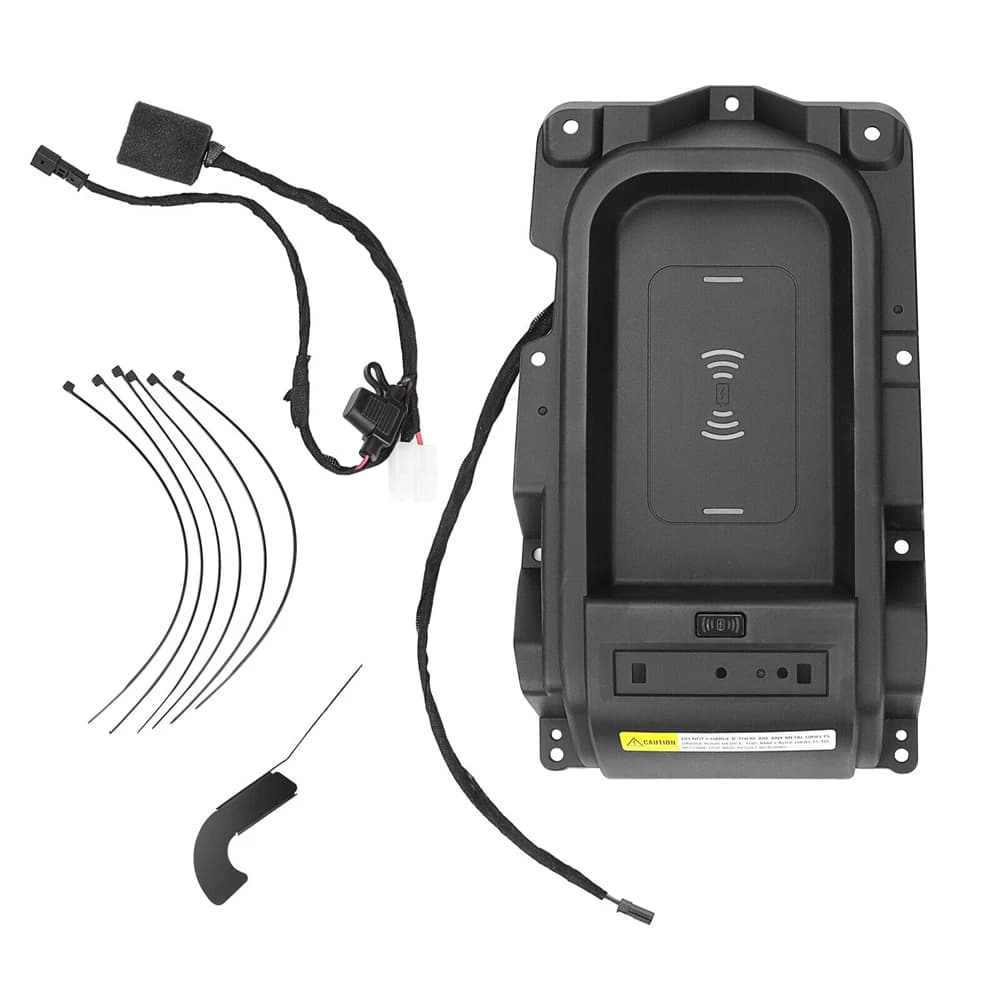 Chargeur sans fil pour Toyota Tundra, console centrale, snowboard, 2014-2021, 00016-34
