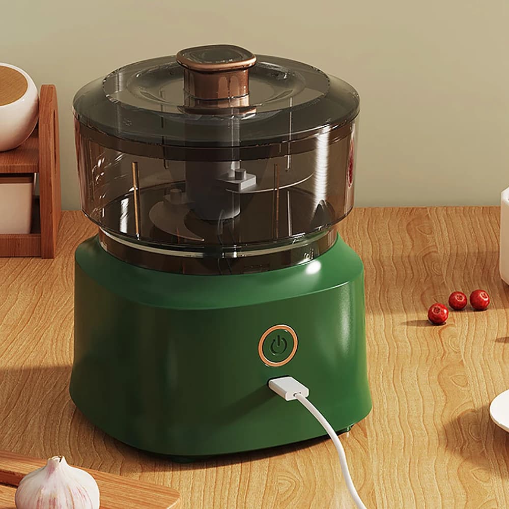 Hachoir à viande électrique multifonctionnel, machine de cuisson sans fil, mélangeur d'aliments pour