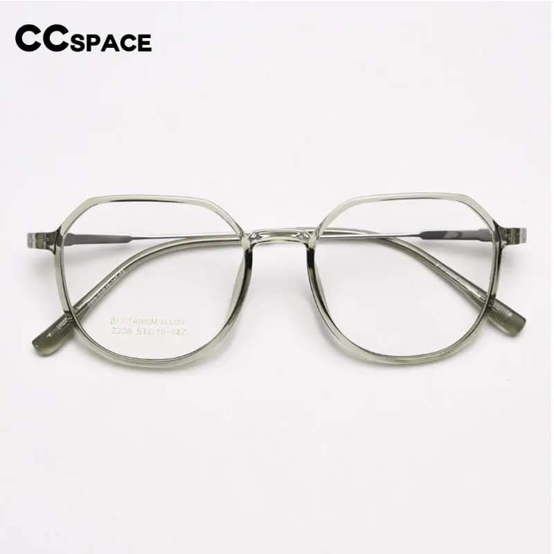 56431 monture de lunettes transparente femmes Prescription lunettes claires hommes monture optique l