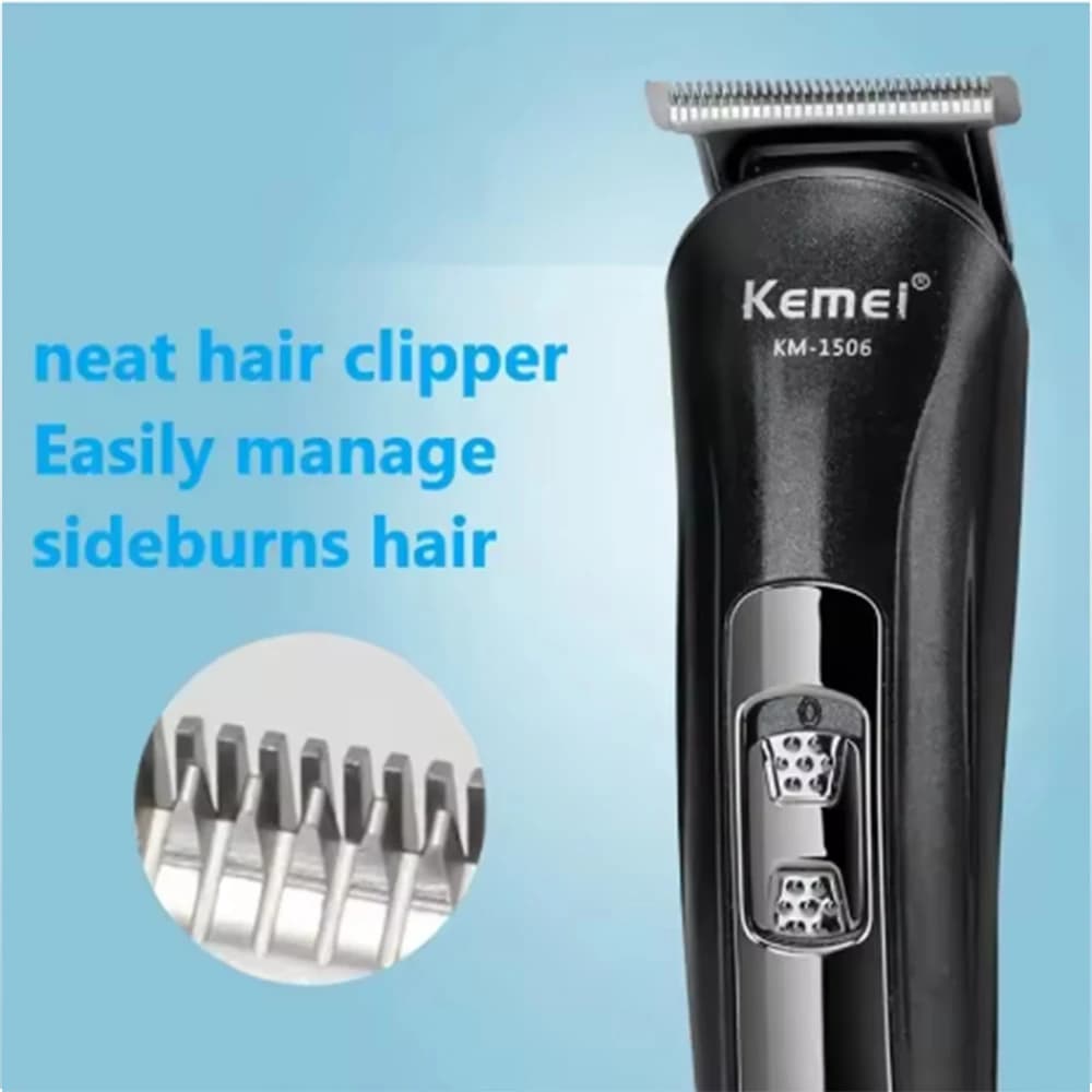 Kemei KM-1506 3 en 1 rasoir électrique coupe de cheveux charge tondeuse à cheveux électrique Recharg