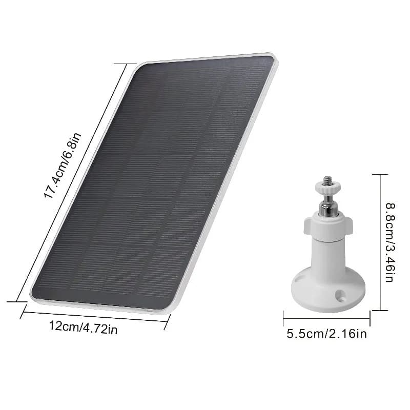 Panneau solaire 10W 5V, panneau de chargement, sonnette, caméra de Surveillance, faible consommation