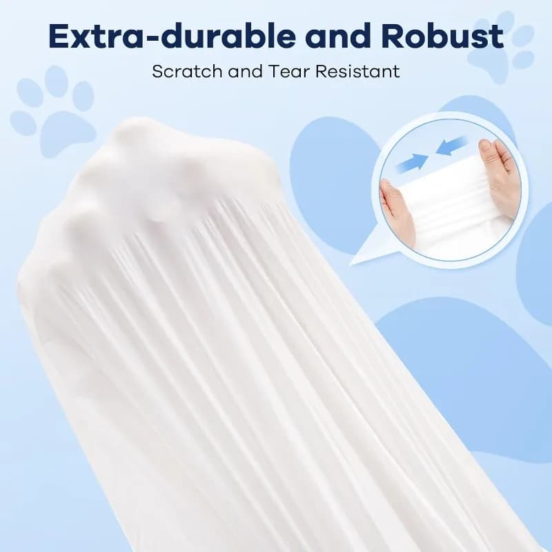 Doublures de boîte à litière automatique pour chat, extra-optique, MeoWant, Catexhaus, Tonepie Toile