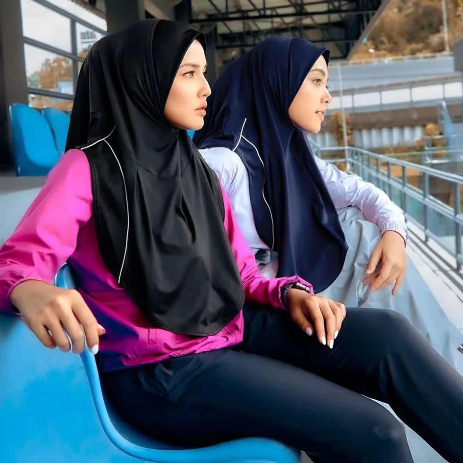 Chapeau Turban instantané de Sport musulman, Hijabs intérieurs pour femmes, pour la natation, Bandan