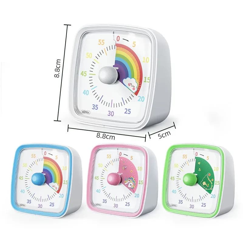 Minuterie numérique pour enfants, accessoires de cuisine, chronomètre, Gadgets de Minuteur, horloge 