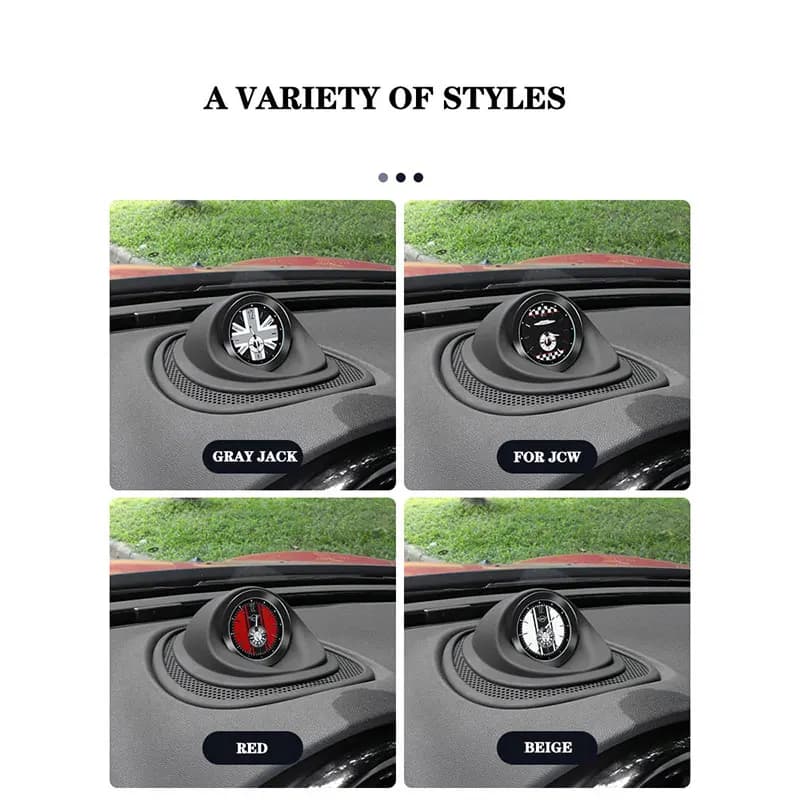 Ornement d'horloge de voiture pour Mini Cooper One S F54 F55 F56 F57 pour tableau de bord JCW, couve