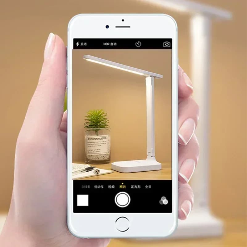 Lampe de Table Protection des yeux tactile lumière LED à intensité variable étudiant dortoir chambre
