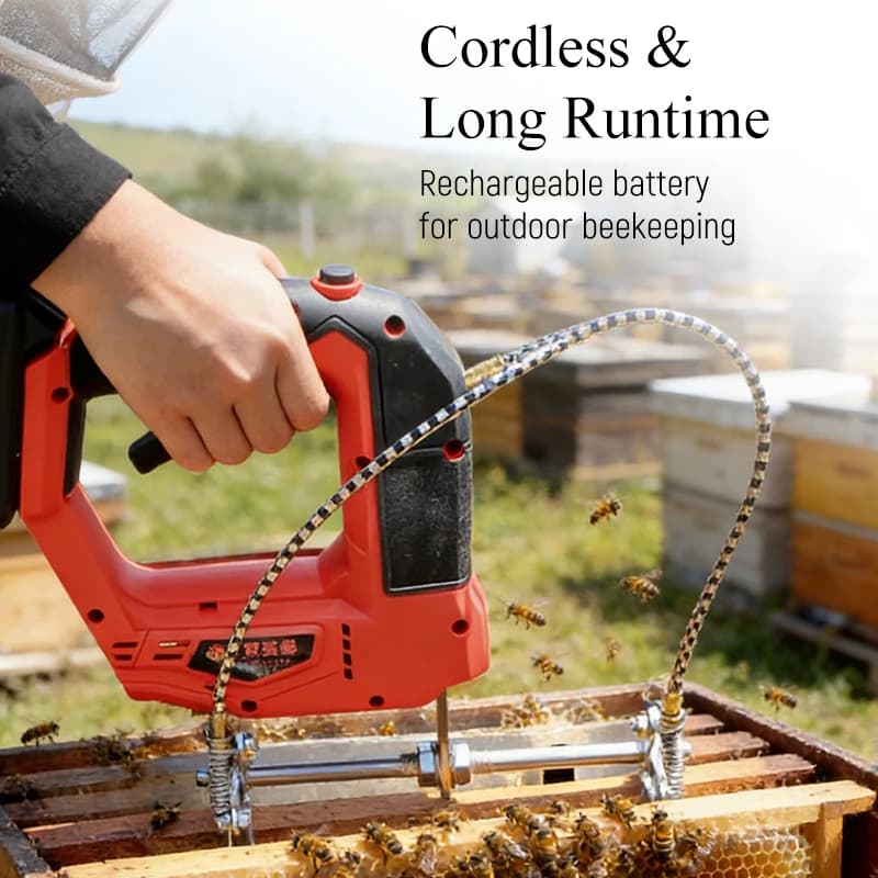 Machine à miel vibrante électrique, secoueur d'équation aste, cadre, outil d'apiculture, enlèvement,