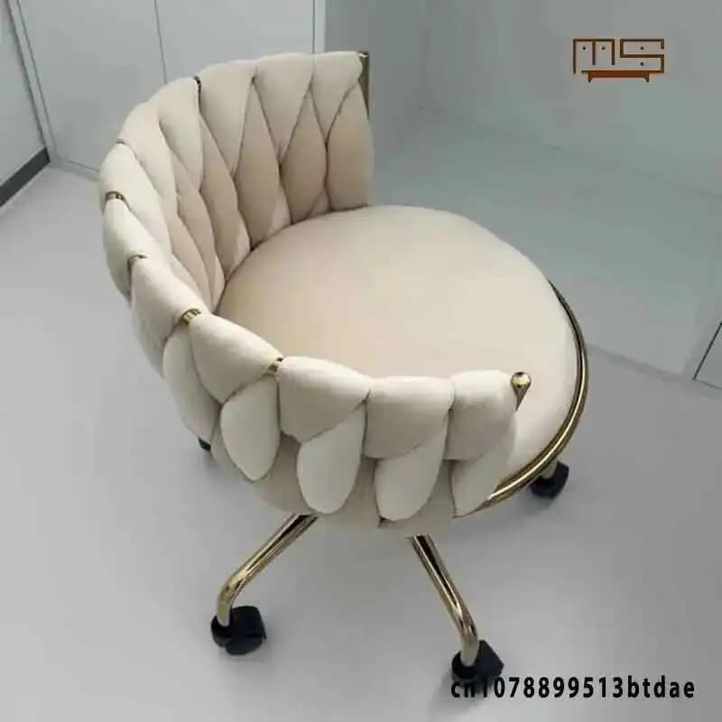 Chaise de maquillage pour chambre à coucher, confortable pour les longues périodes de la maison Grac