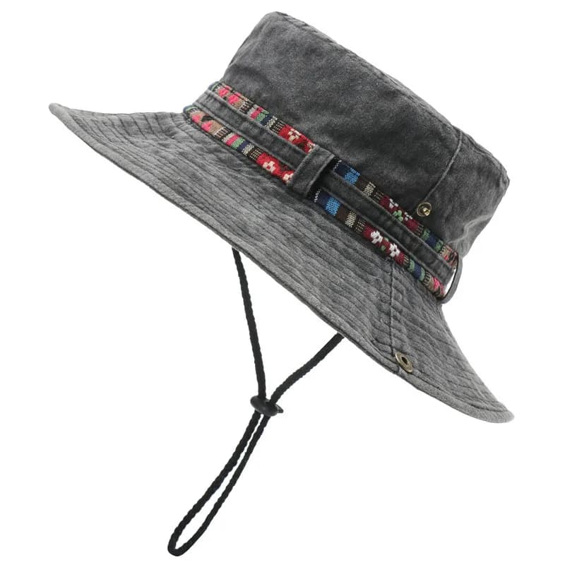 Chapeau d'été en coton pour hommes, protection UV, casquettes de soleil polyvalentes, plein air, esc
