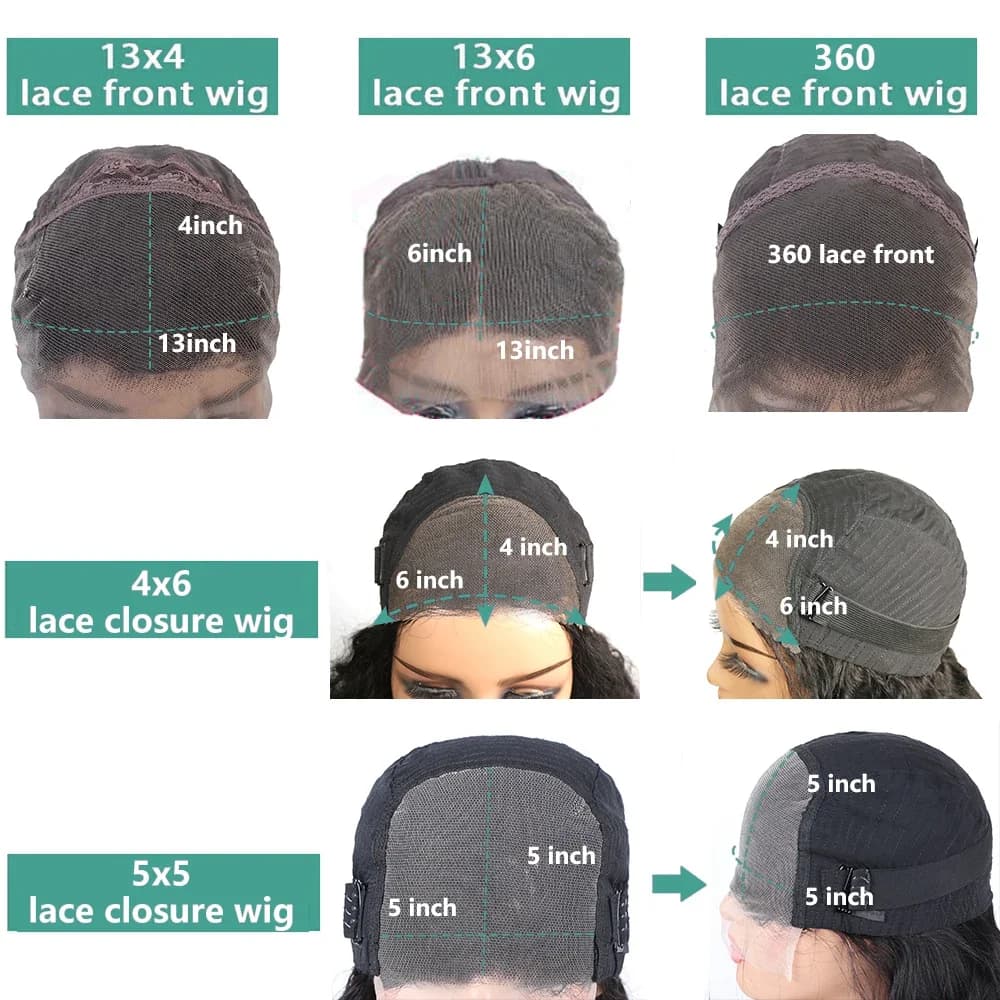 Perruque Lace Front Wig Naturelle Bouclée, Cheveux Humains, 4x4, 13x4, 13x6, Transparent HD, Deep Wa