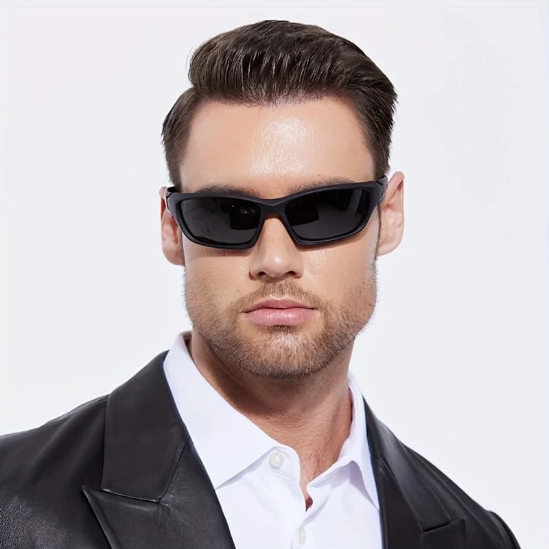 2/3 pièces nouvelles lunettes de soleil polarisées pour hommes en plein air mode sport pêche cyclism